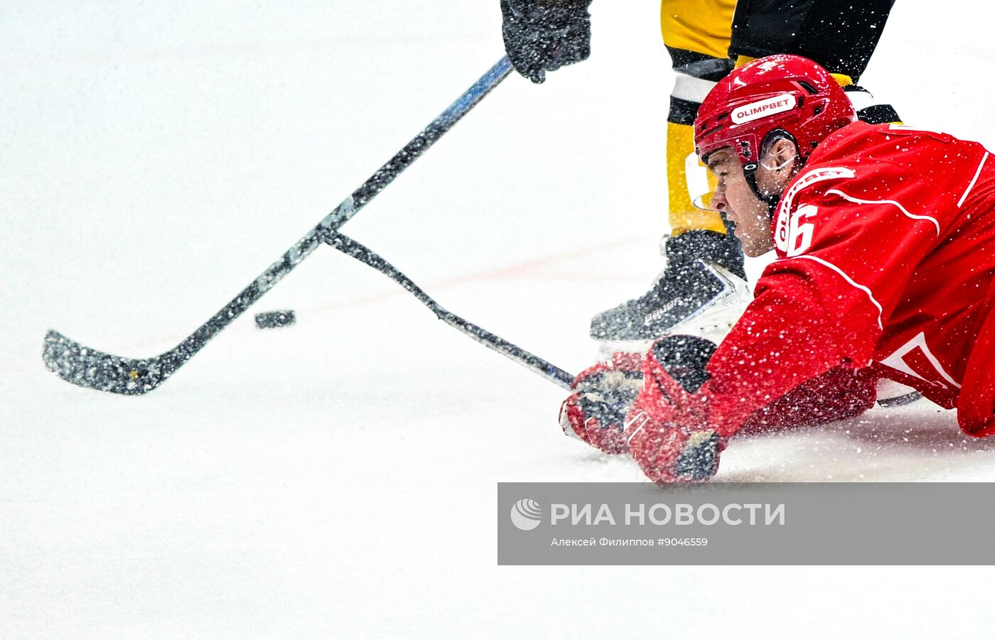 Хоккей. КХЛ. "Спартак" (Москва) - "Северсталь" (Череповец)