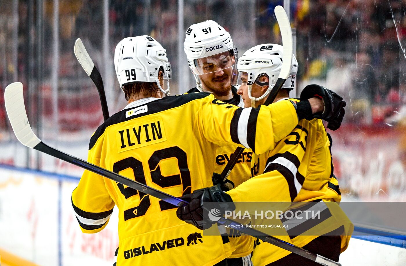 Хоккей. КХЛ. "Спартак" (Москва) - "Северсталь" (Череповец)