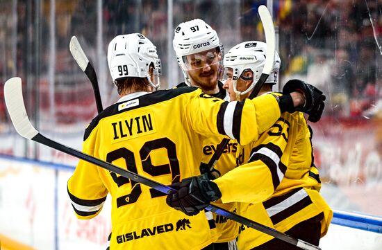 Хоккей. КХЛ. "Спартак" (Москва) - "Северсталь" (Череповец)