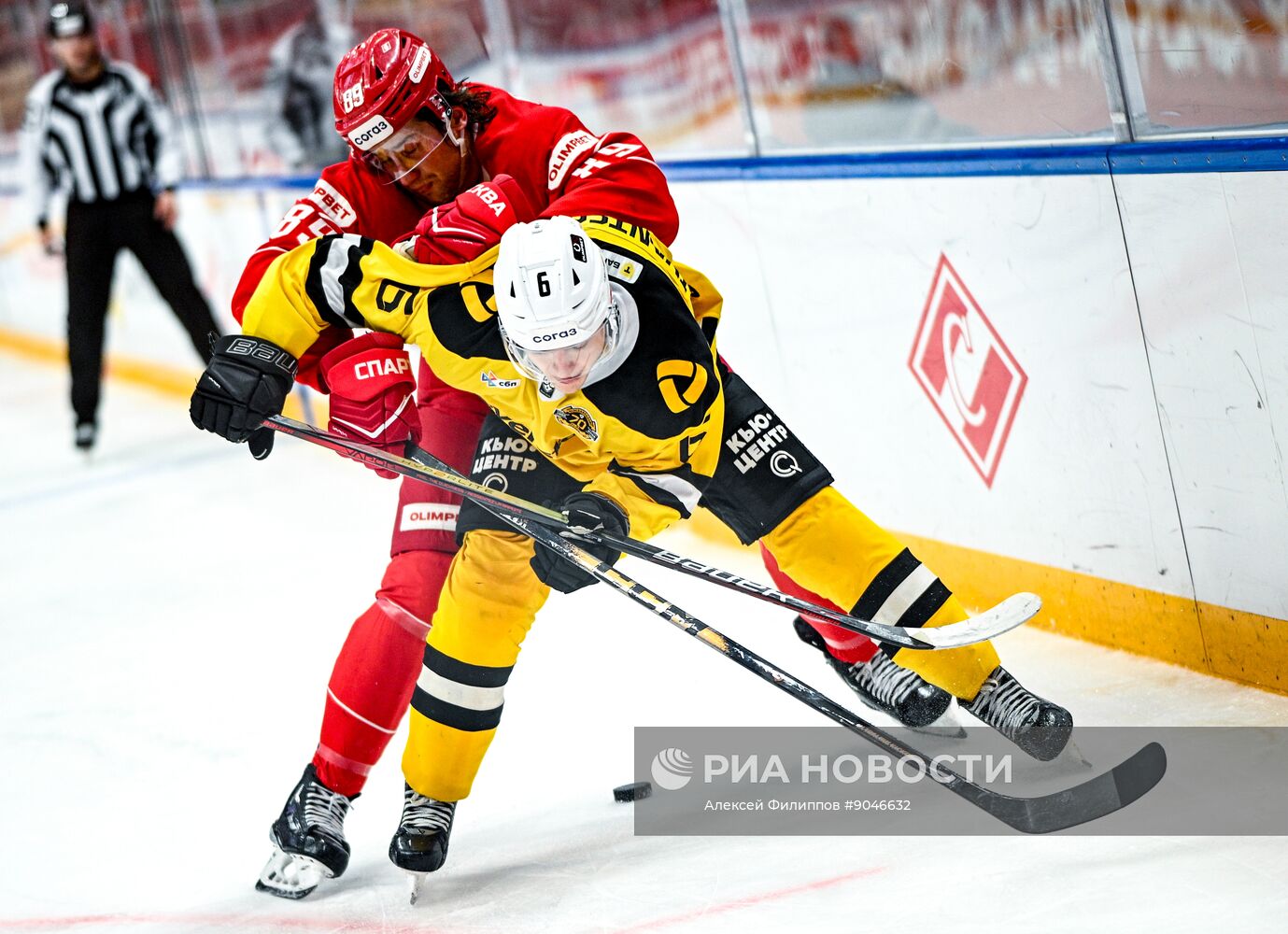 Хоккей. КХЛ. "Спартак" (Москва) - "Северсталь" (Череповец)