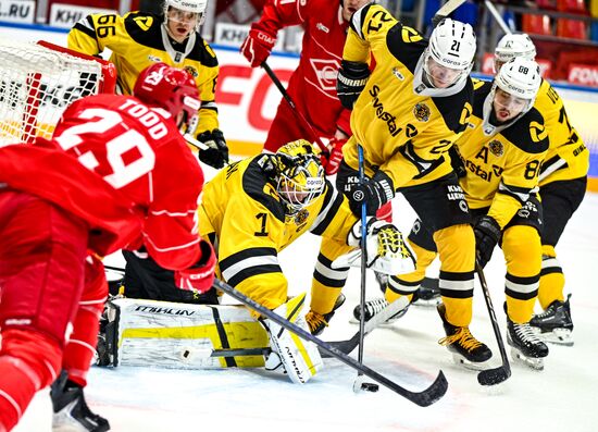 Хоккей. КХЛ. "Спартак" (Москва) - "Северсталь" (Череповец)