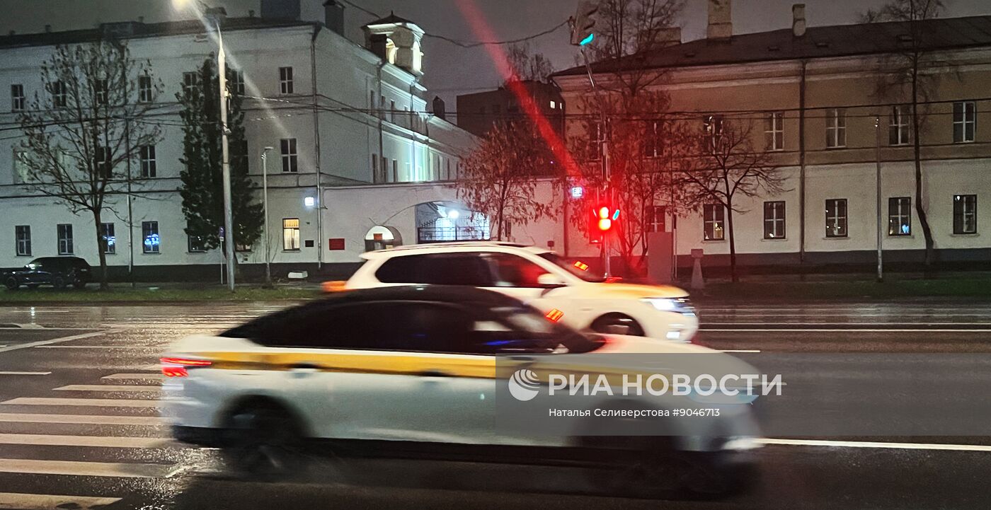 Дождь в Москве