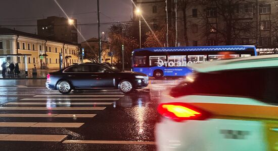 Дождь в Москве