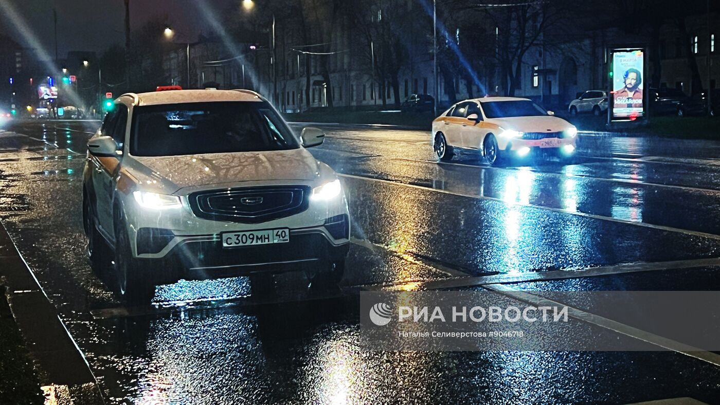 Дождь в Москве