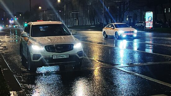 Дождь в Москве