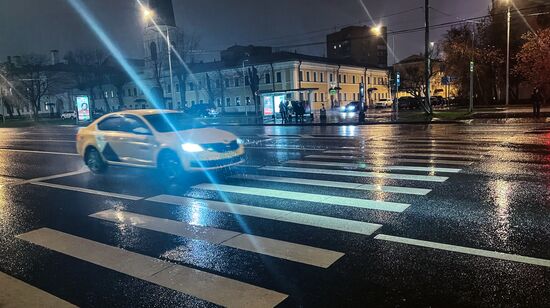 Дождь в Москве