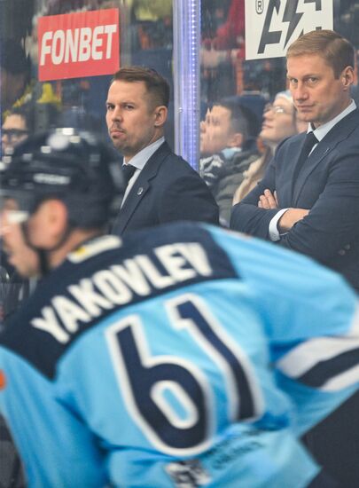 Хоккей. КХЛ. "Сибирь" (Новосибирск) - "Динамо" (Москва)