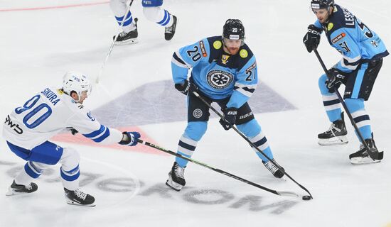 Хоккей. КХЛ. "Сибирь" (Новосибирск) - "Динамо" (Москва)