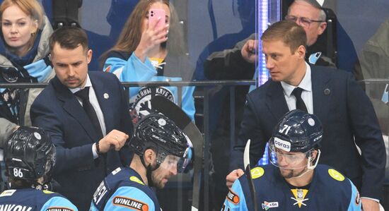 Хоккей. КХЛ. "Сибирь" (Новосибирск) - "Динамо" (Москва)