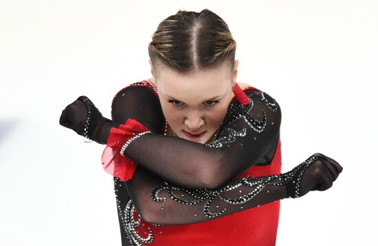 Фигурное катание. Гран-при России. Женщины. Короткая программа