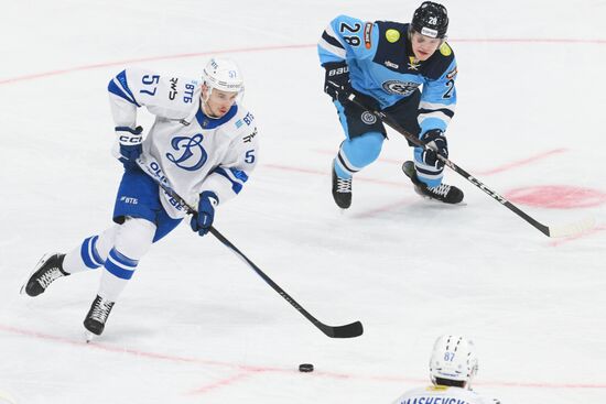 Хоккей. КХЛ. "Сибирь" (Новосибирск) - "Динамо" (Москва)