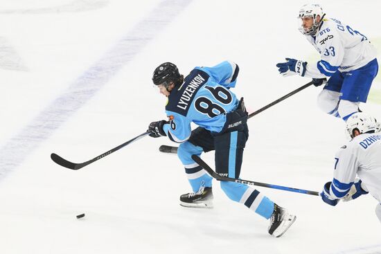 Хоккей. КХЛ. "Сибирь" (Новосибирск) - "Динамо" (Москва)