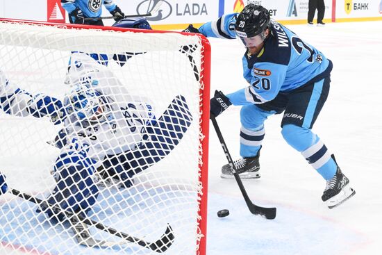 Хоккей. КХЛ. "Сибирь" (Новосибирск) - "Динамо" (Москва)