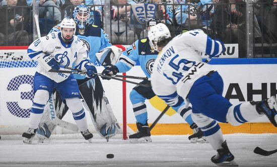 Хоккей. КХЛ. "Сибирь" (Новосибирск) - "Динамо" (Москва)