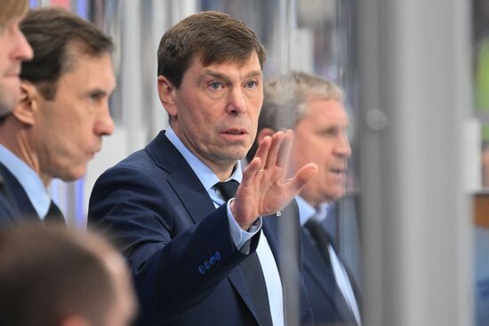 Хоккей. КХЛ. "Сибирь" (Новосибирск) - "Динамо" (Москва)