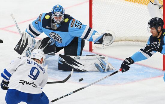 Хоккей. КХЛ. "Сибирь" (Новосибирск) - "Динамо" (Москва)