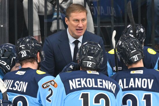 Хоккей. КХЛ. "Сибирь" (Новосибирск) - "Динамо" (Москва)