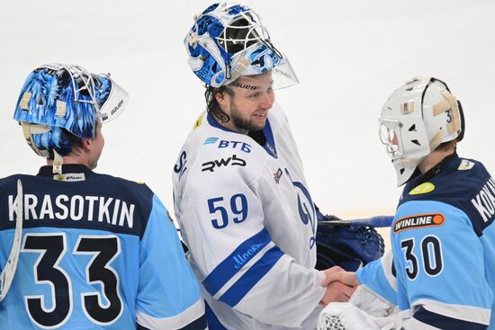 Хоккей. КХЛ. "Сибирь" (Новосибирск) - "Динамо" (Москва)