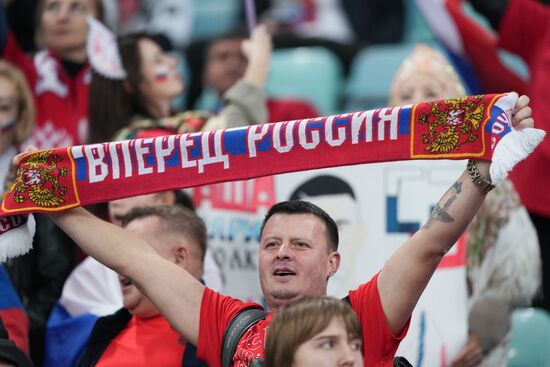 Футбол. Товарищеский матч. Россия - Чили