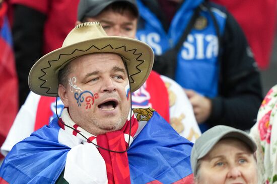 Футбол. Товарищеский матч. Россия - Чили