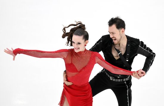 Фигурное катание. Гран-при России. Танцы на льду. Ритм-танец