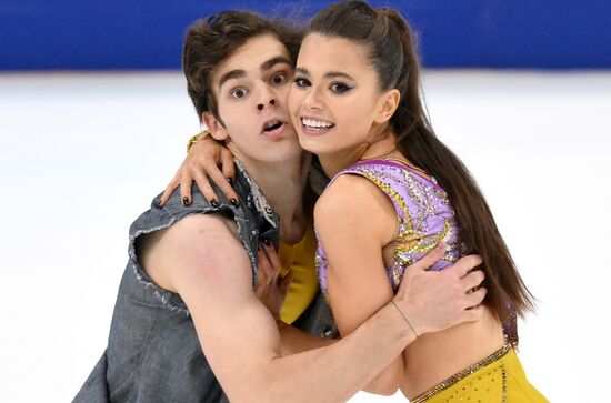 Фигурное катание. Гран-при России. Танцы на льду. Ритм-танец