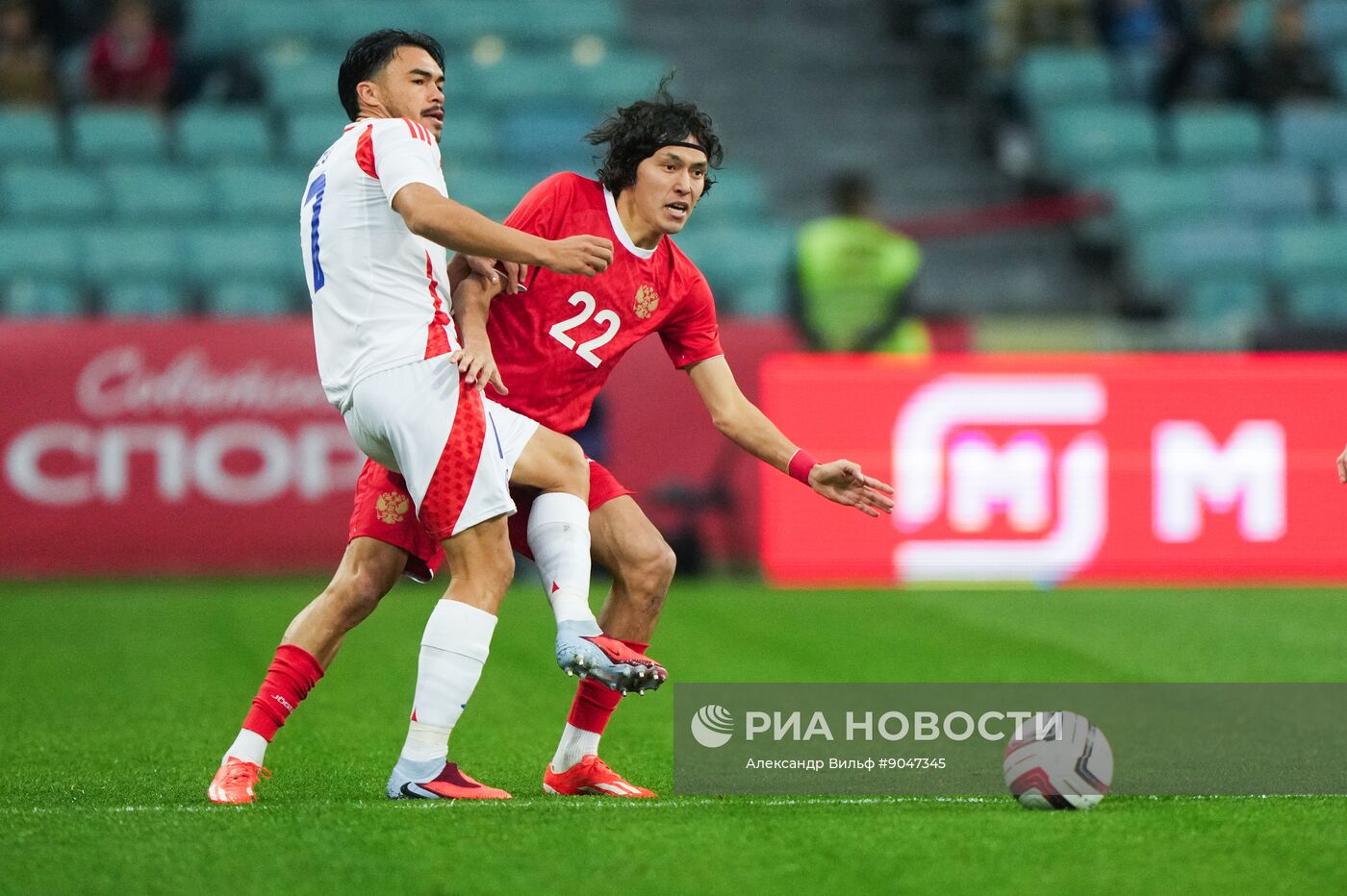 Футбол. Товарищеский матч. Россия - Чили