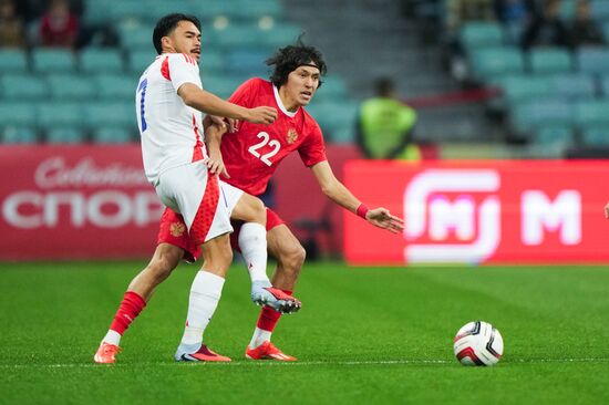 Футбол. Товарищеский матч. Россия - Чили