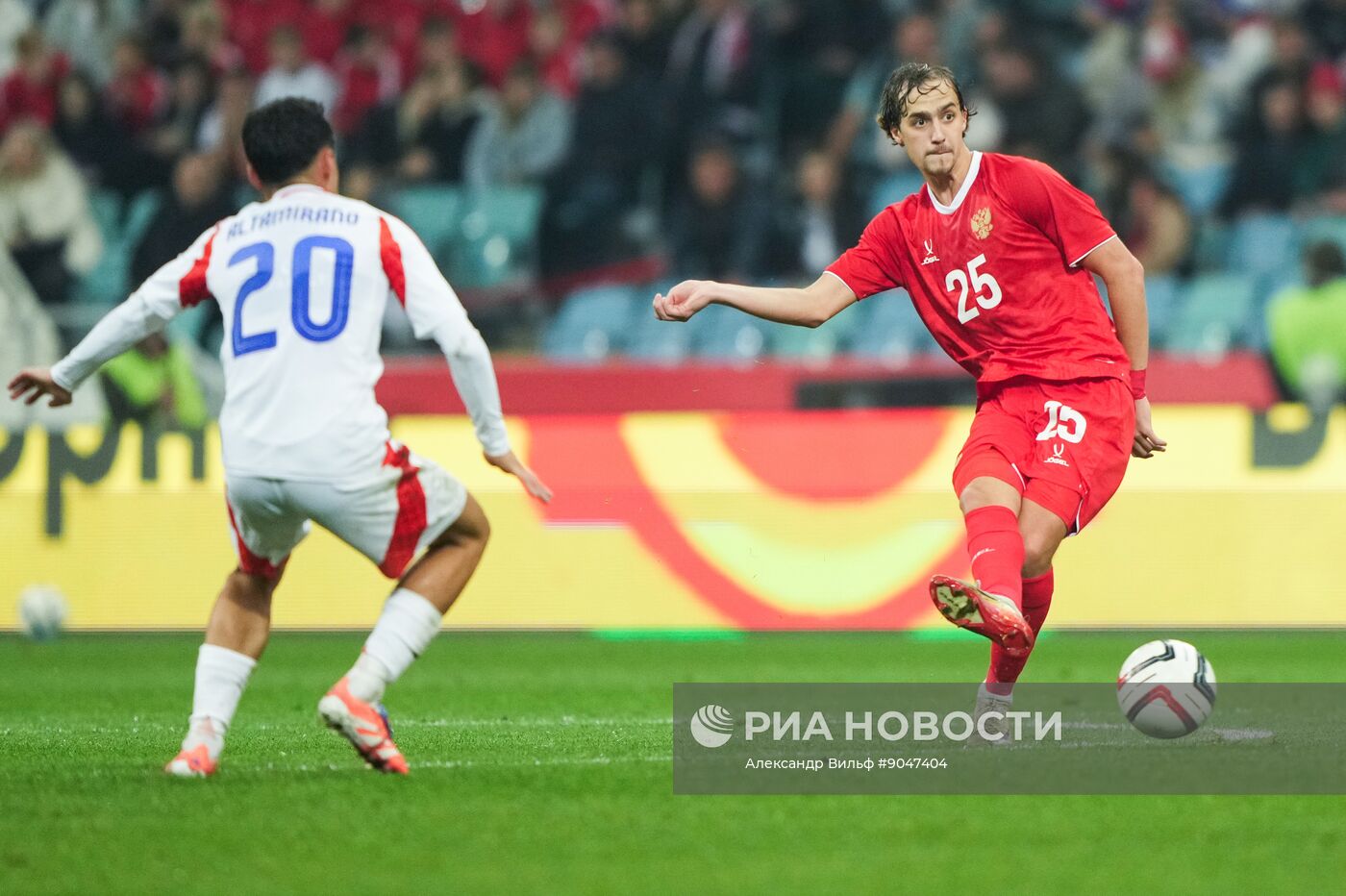 Футбол. Товарищеский матч. Россия - Чили