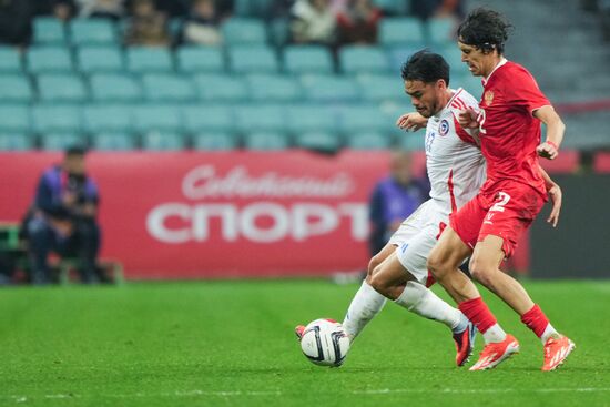 Футбол. Товарищеский матч. Россия - Чили