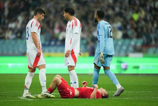 Футбол. Товарищеский матч. Россия - Чили