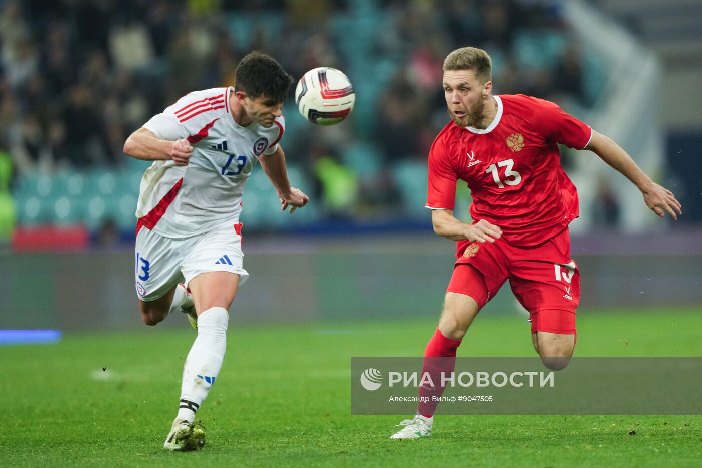 Футбол. Товарищеский матч. Россия - Чили
