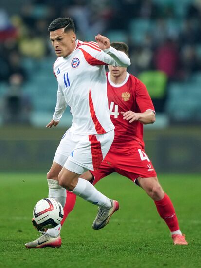 Футбол. Товарищеский матч. Россия - Чили