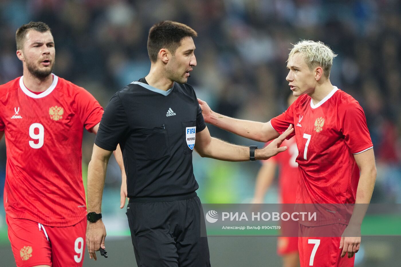 Футбол. Товарищеский матч. Россия - Чили