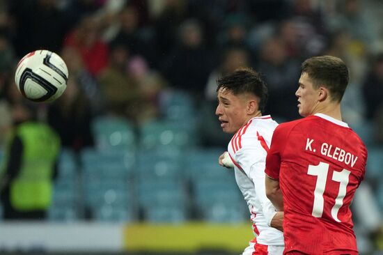 Футбол. Товарищеский матч. Россия - Чили