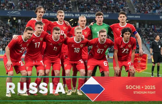 Футбол. Товарищеский матч. Россия - Чили