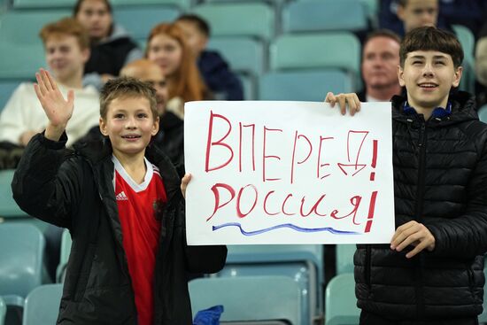 Футбол. Товарищеский матч. Россия - Чили