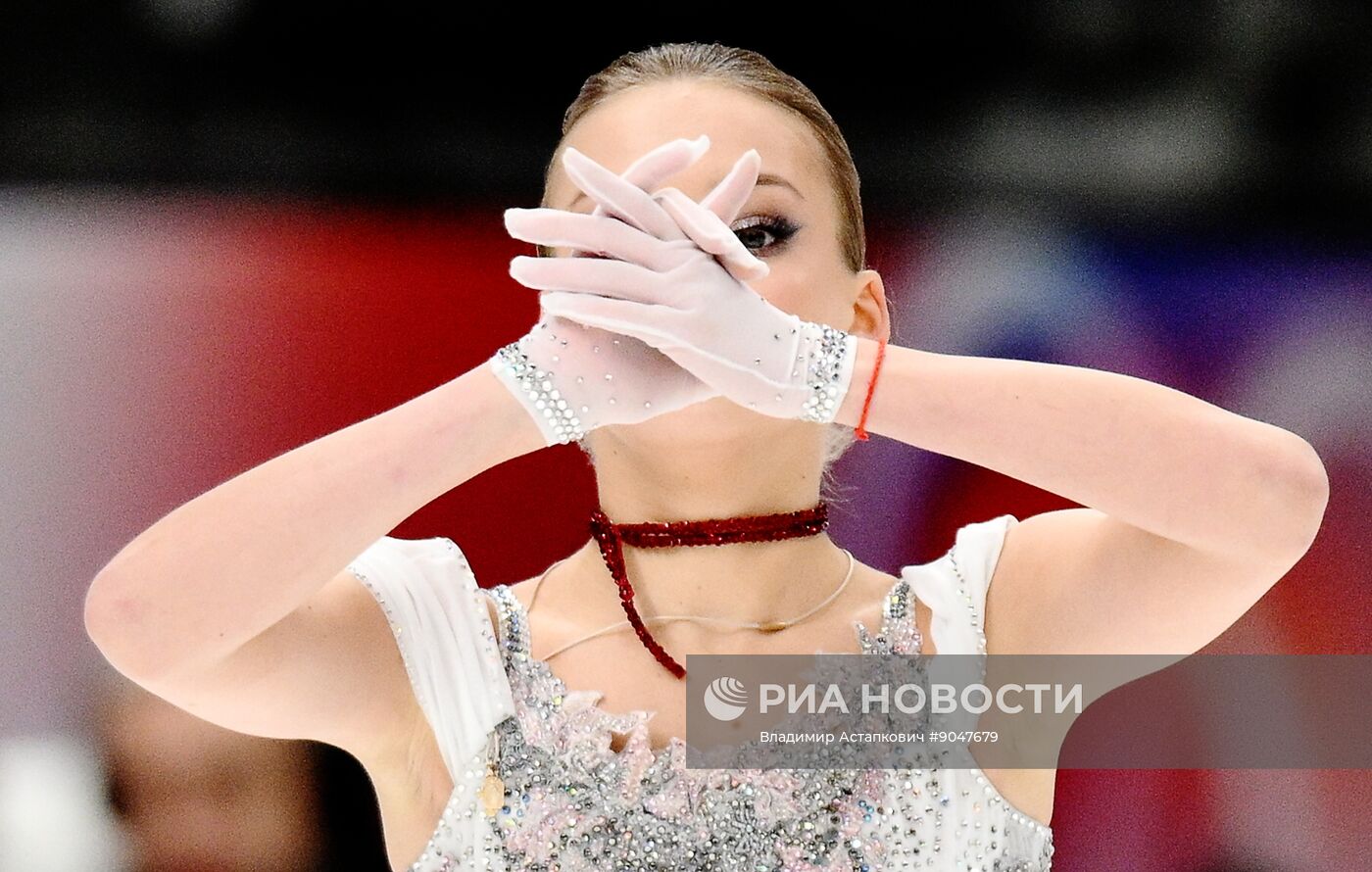 Фигурное катание. Гран-при России. Женщины. Произвольная программа
