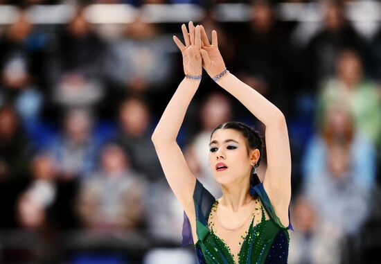 Фигурное катание. Гран-при России. Женщины. Произвольная программа