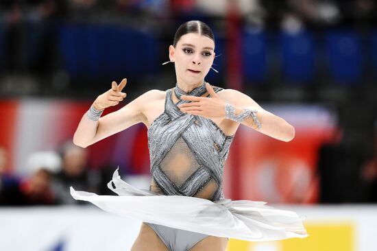 Фигурное катание. Гран-при России. Женщины. Произвольная программа