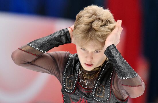 Фигурное катание. Гран-при России. Мужчины. Произвольная программа