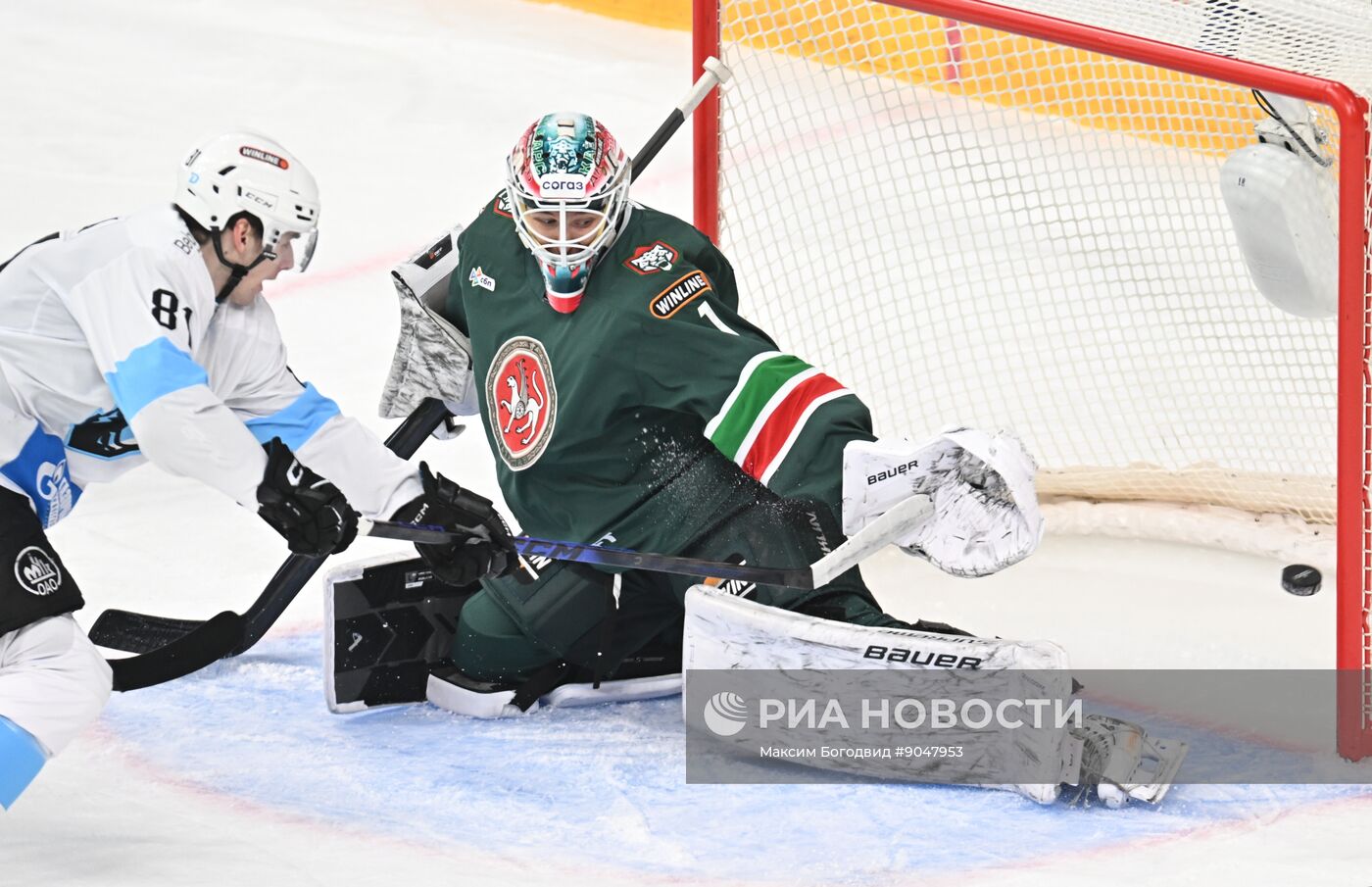 Хоккей. КХЛ. "Ак Барс" (Казань) - "Динамо Мн" (Минск)