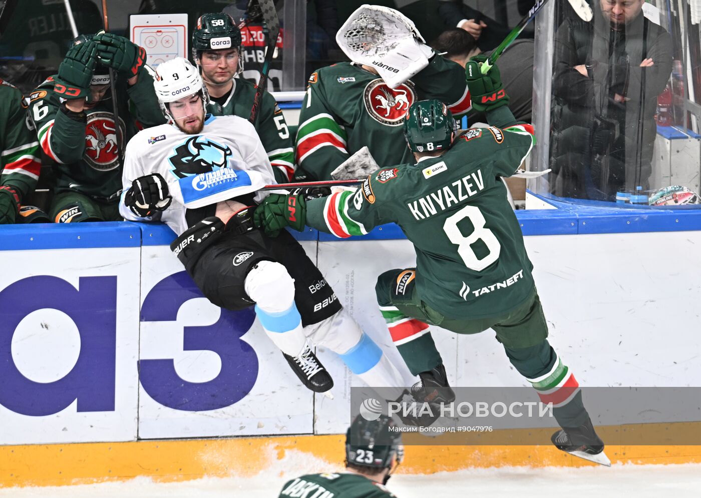 Хоккей. КХЛ. "Ак Барс" (Казань) - "Динамо Мн" (Минск)