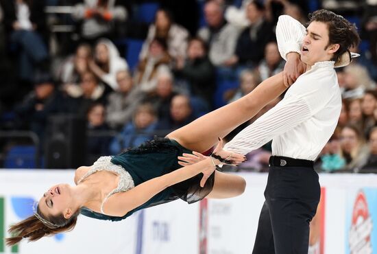 Фигурное катание. Гран-при России. Танцы на льду. Произвольная программа