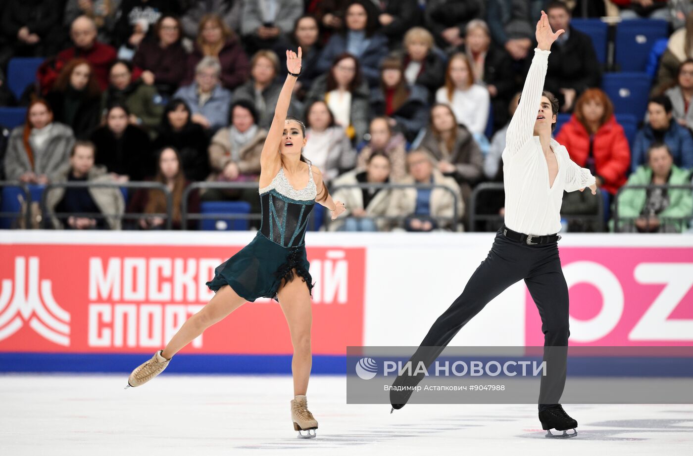 Фигурное катание. Гран-при России. Танцы на льду. Произвольная программа