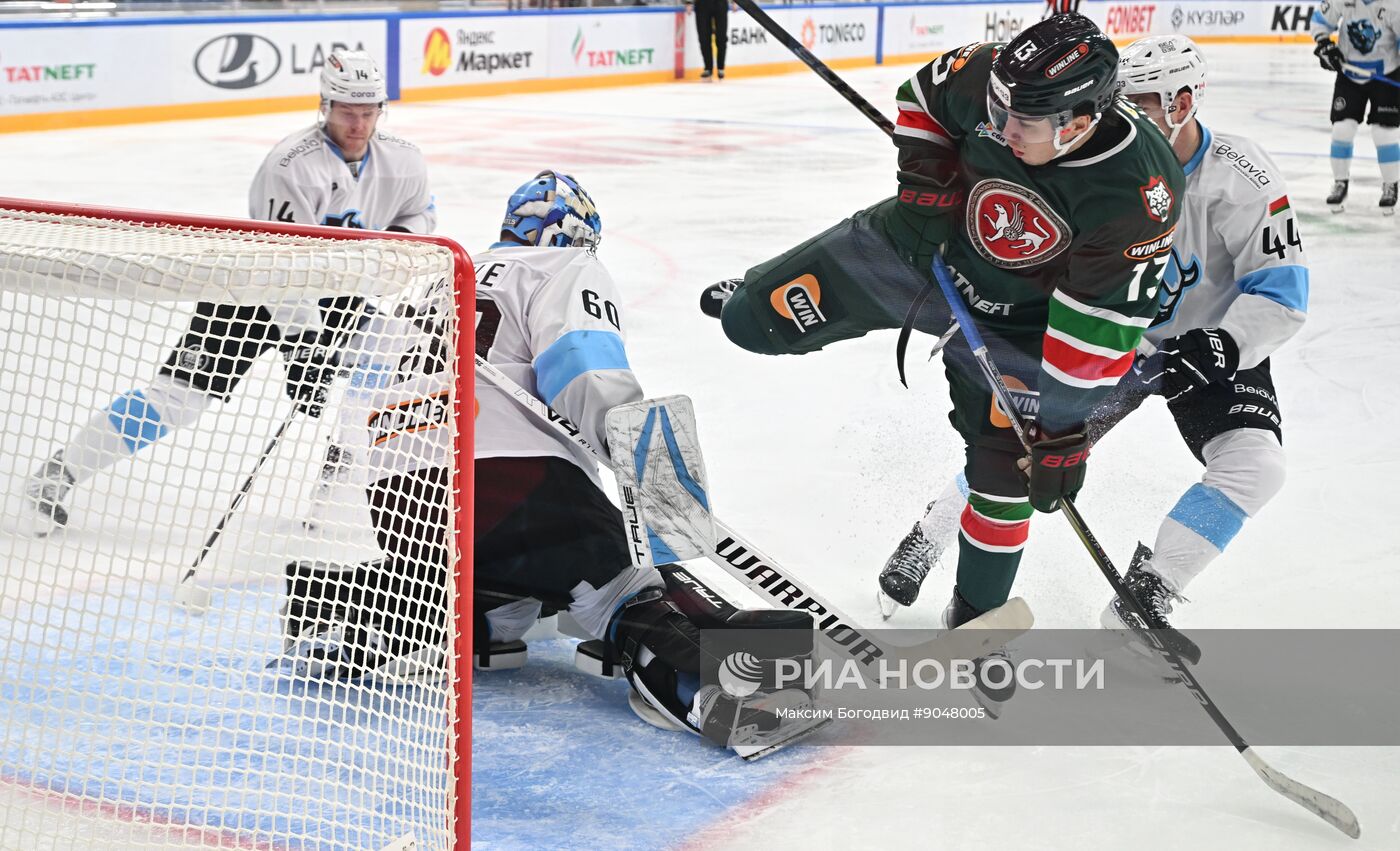 Хоккей. КХЛ. "Ак Барс" (Казань) - "Динамо Мн" (Минск)