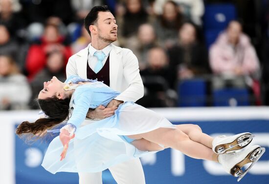 Фигурное катание. Гран-при России. Танцы на льду. Произвольная программа