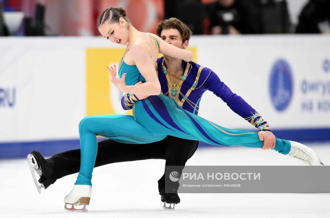 Фигурное катание. Гран-при России. Танцы на льду. Произвольная программа