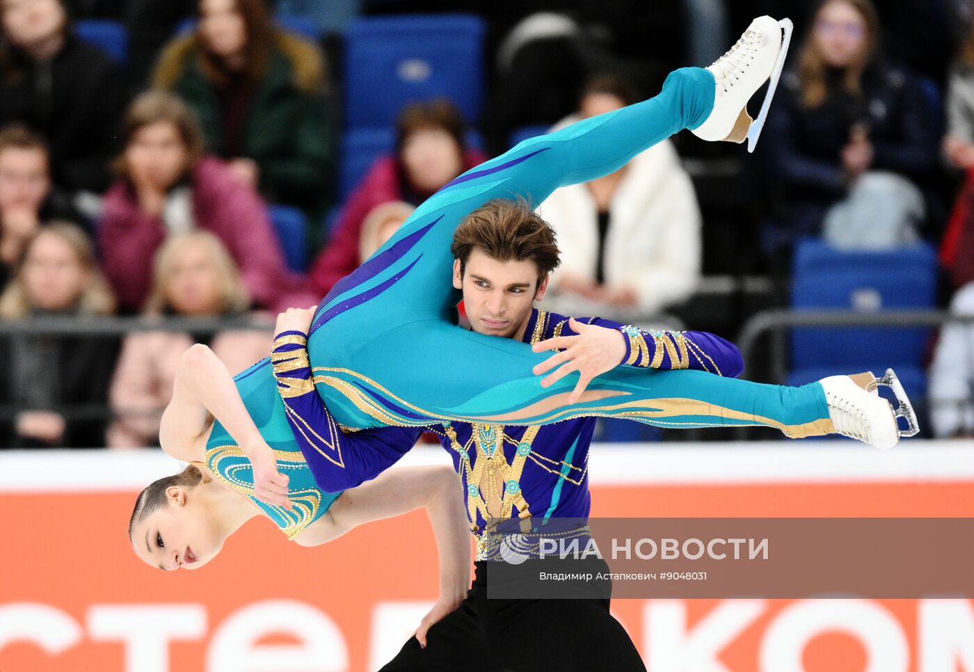 Фигурное катание. Гран-при России. Танцы на льду. Произвольная программа