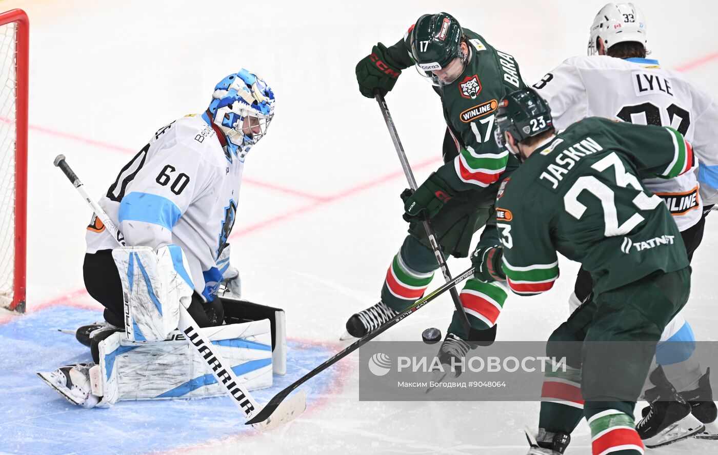 Хоккей. КХЛ. "Ак Барс" (Казань) - "Динамо Мн" (Минск)